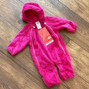 The North Face Baby Fuchsia One Piece Size 0-3 Months NWT